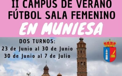 II Campus de Verano en Muniesa. Fútbol Sala Femenino